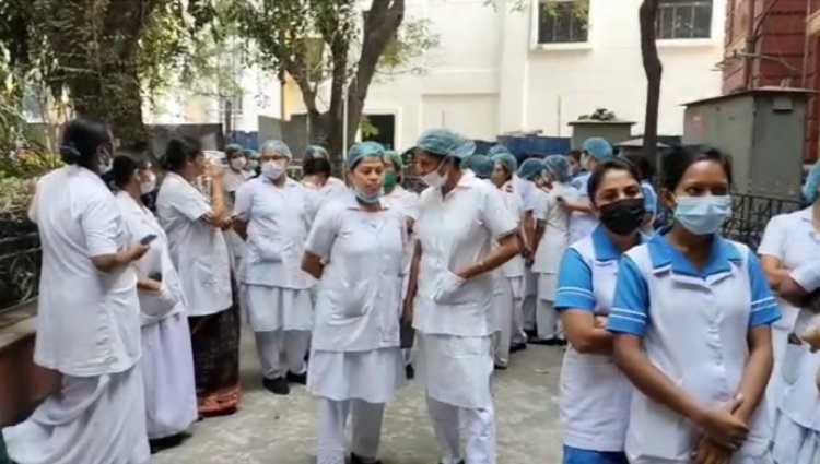 নির্বাচনের দাবি ঘিরে পড়ুয়া বিক্ষোভে উত্তাল মেডিকেল, ব্যাহত পরিষেবা