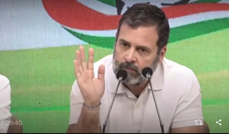 सदस्यता जाने के बाद राहुल गांधी की पहली प्रेस कांफ्रेंस, जानिये क्या कहा
