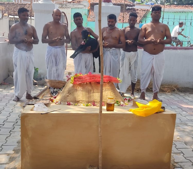 उंराव समाज ने किया वनभुजनी पूजा का आयोजन