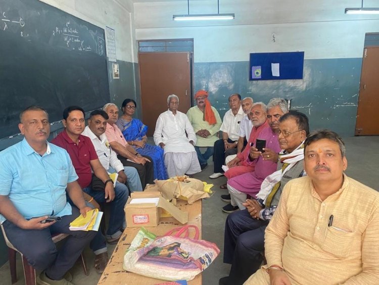 भागीरथवंशी महाशहीद आत्मशांति यज्ञ समिति की बैठक आयोजित
