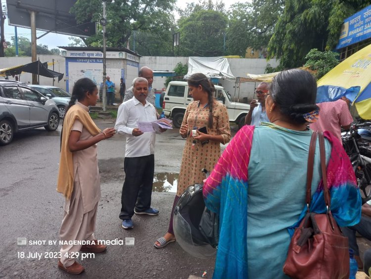 मजदूरों के बीच डालसा चलाया जागरुकता अभियान