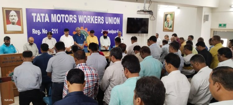टाटा मोटर्स वर्कर्स यूनियन की कमेटी मीटिंग आयोजित 