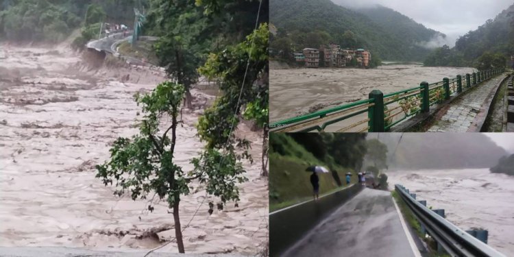 Sikkim Flood: মেঘভাঙা বৃষ্টিতে ফুঁসছে তিস্তা,  সিকিমে বিপর্যয়ে মৃত অন্তত ৩
