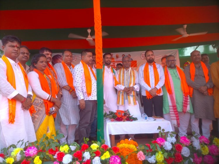 पटमदा : झारखंड को भ्रष्टाचार मुक्त प्रदेश बनाने का ले संकल्प- बाबूलाल