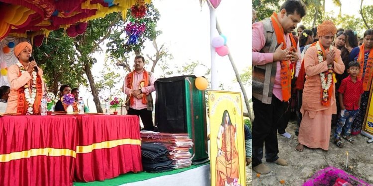 পাথরপ্রতিমায় স্থায়ী সেবাকেন্দ্র গড়ছে ভারত সেবাশ্রম সংঘ