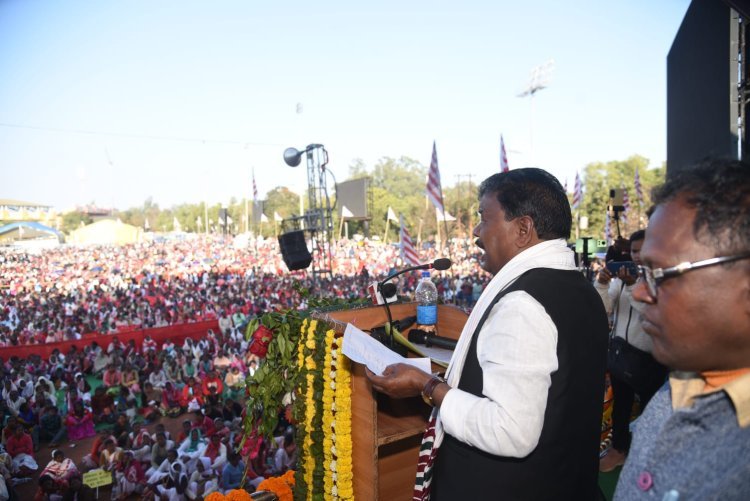 युनिफॉर्म सिविल कोड कानून आदिवासी विरोधी, आदिवासी एकता महारैली में जुटे आदिवासी