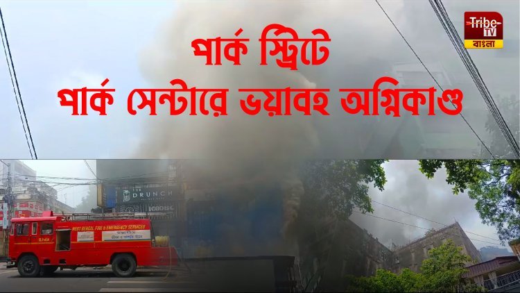 Park Street Fire: পার্ক স্ট্রিটের পার্ক সেন্টারের রেস্তরাঁয় বিধ্বংসী আগুন, ঘটনাস্থলে দমকলের ৯টি ইঞ্জিন