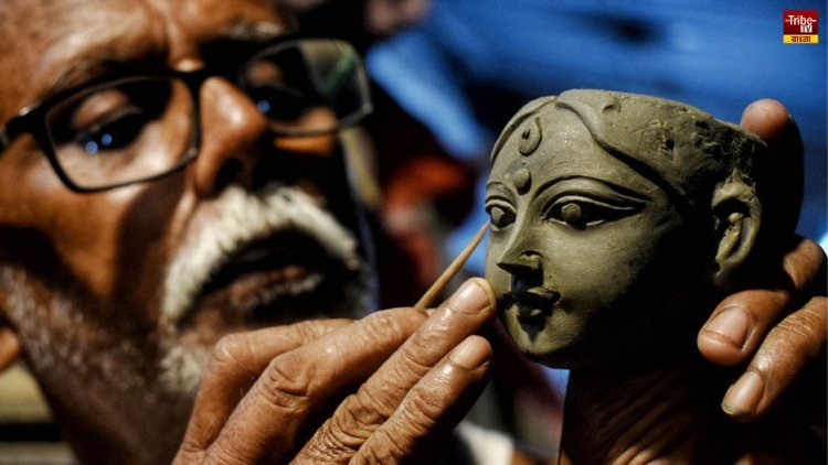 গঙ্গামাটির অভাব, প্রতিমা তৈরি নিয়ে বিপাকে শিল্পীরা