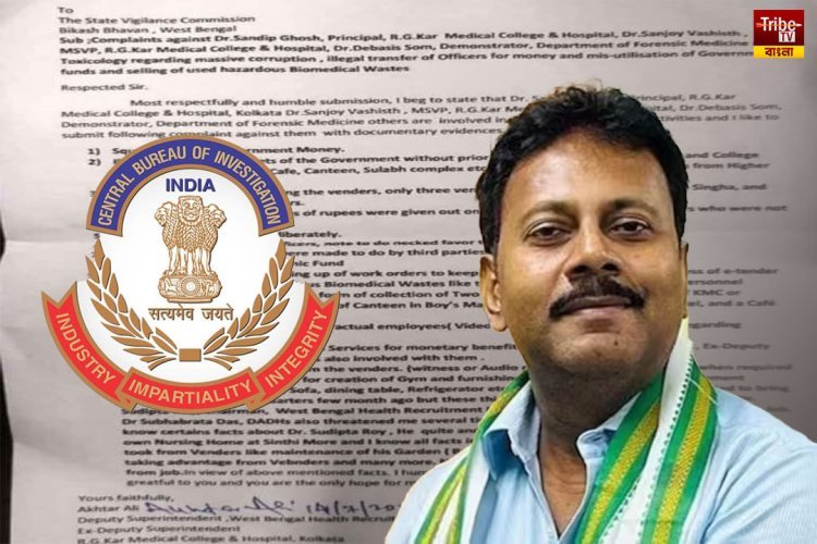 আরজি কর হাসপাতালে আর্থিক দুর্নীতি, সন্দীপ ঘোষের বিরুদ্ধে ১৫টি অভিযোগ জমা সিবিআইয়ের কাছে